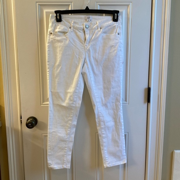 crown & ivy Denim - Crown and Ivy White jeans